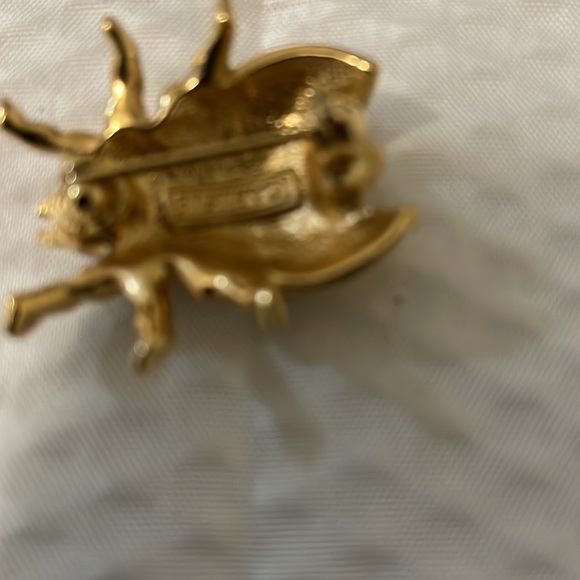 Vintage Carlisle Lady Bug Brooch - Picture 5 of 6